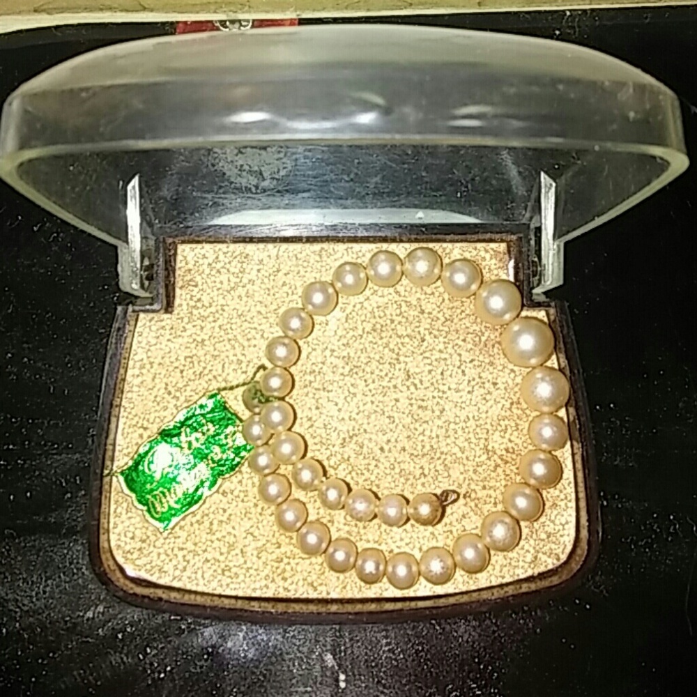Vintage Mallorca Pearl Bracelet